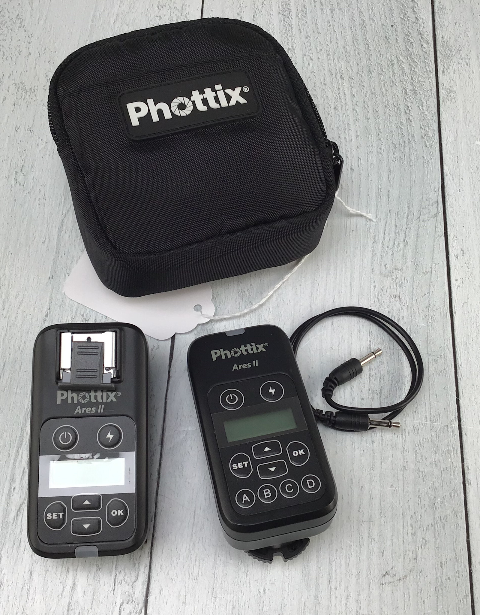 PHOTTIX Phottix Ares II Flash Trigger Set Used Good