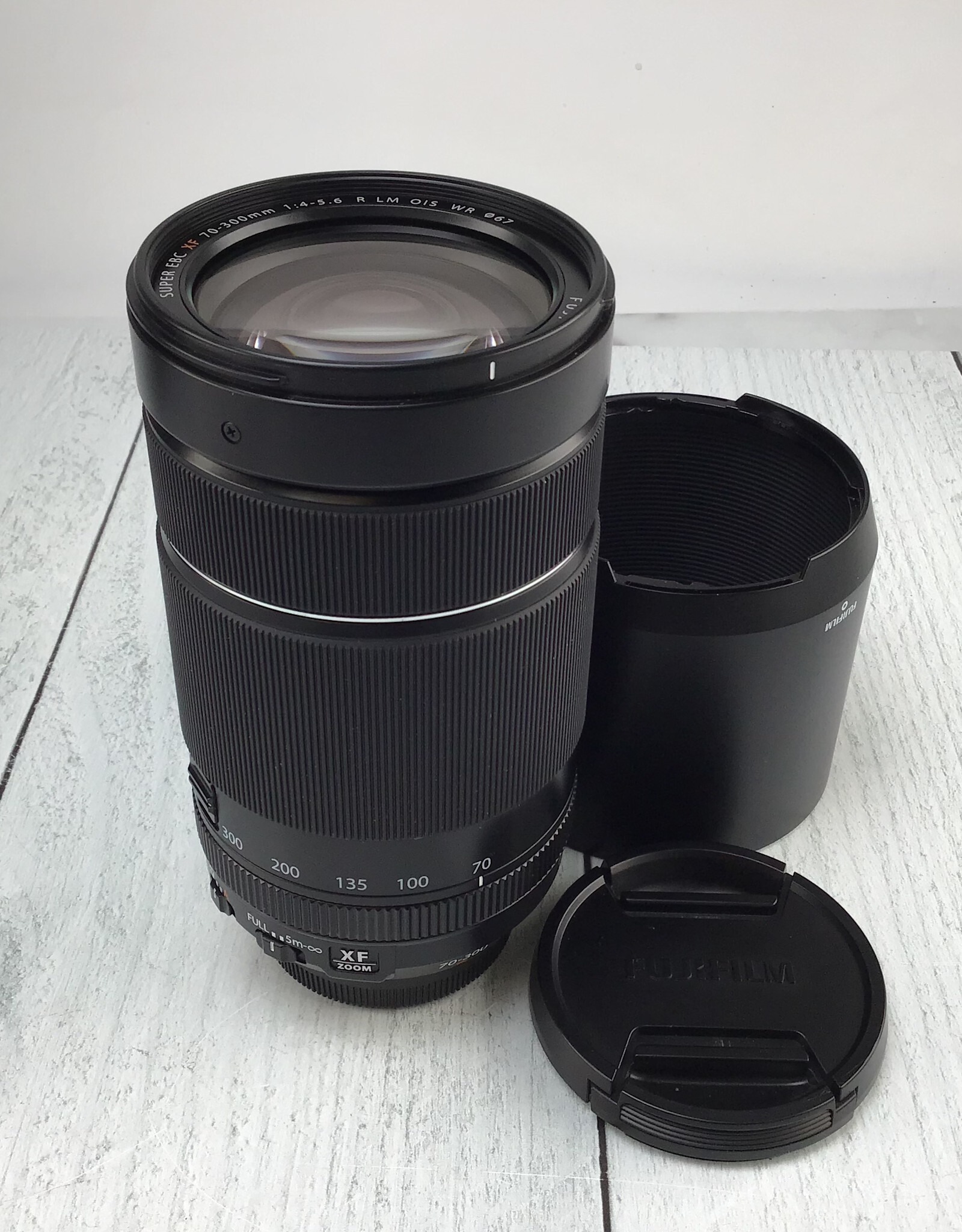 FUJI Fuji XF 70-300mm f4-5.6 R LM OIS WR Lens in Box Used EX