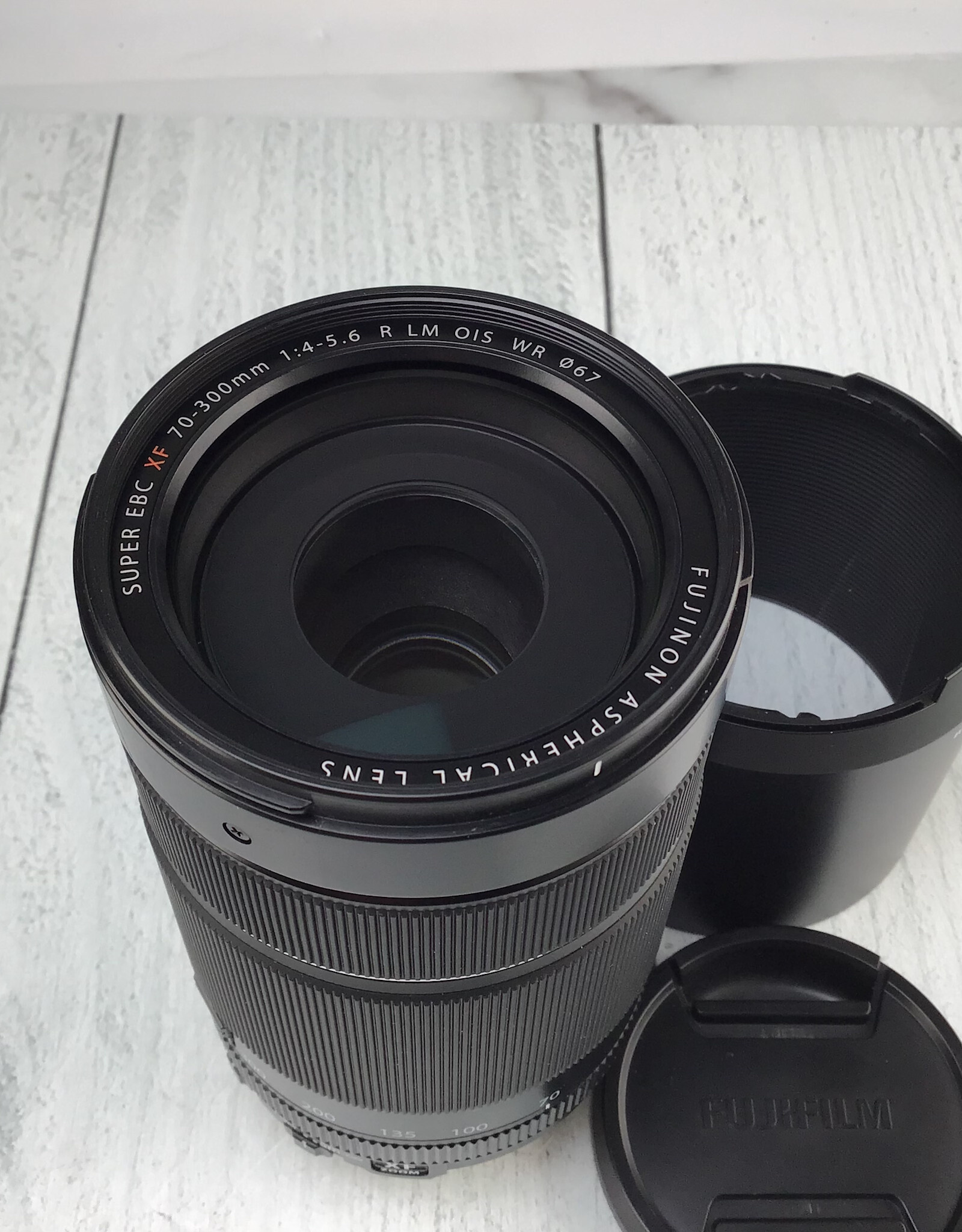 FUJI Fuji XF 70-300mm f4-5.6 R LM OIS WR Lens in Box Used EX