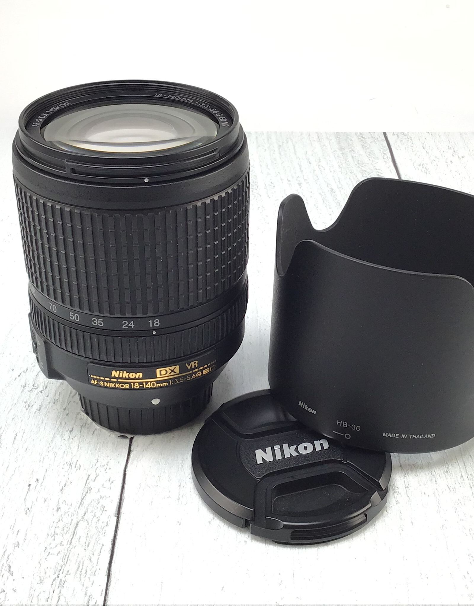 NIKON Nikon AF-S Nikkor 18-140mm f3.5-5.6 G VR Lens Used EX