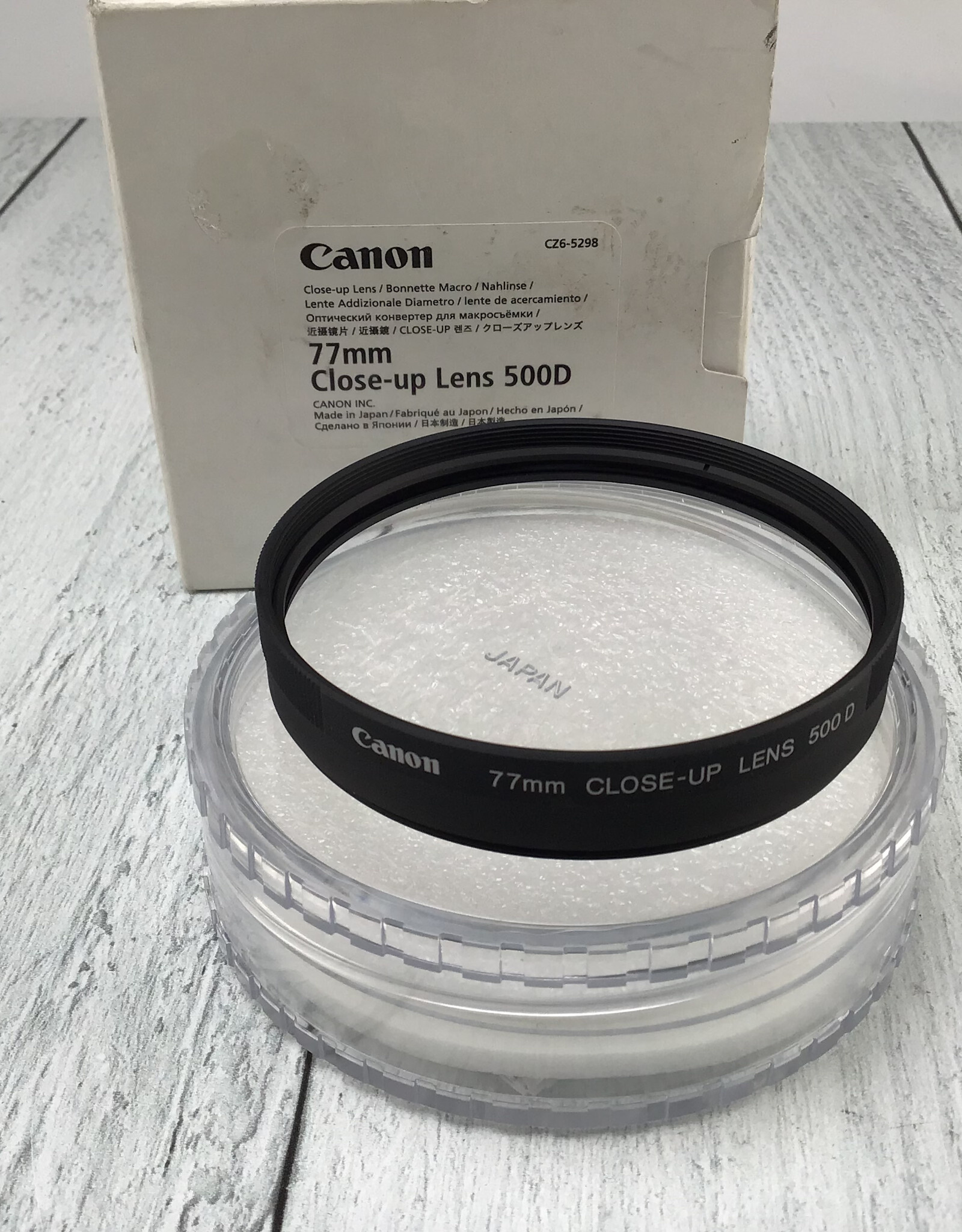 CANON Canon Close-up Lens 500D 77mm in Box Used Good