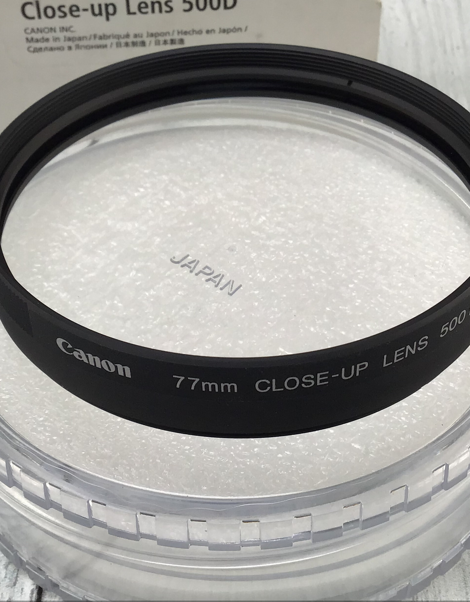 CANON Canon Close-up Lens 500D 77mm in Box Used Good