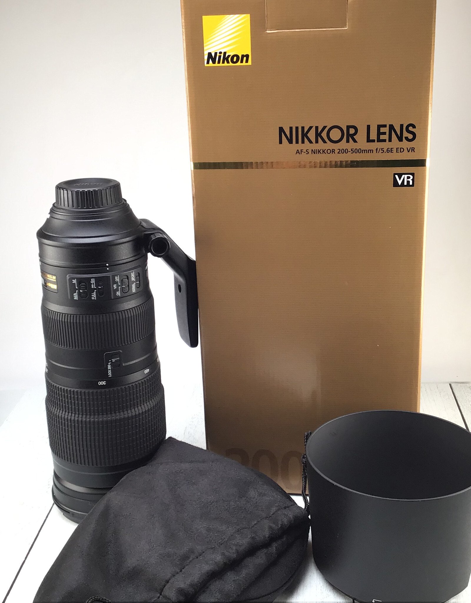 NIKON Nikon AF-S 200-500 F5.6 ED VR Lens in Box Used EX