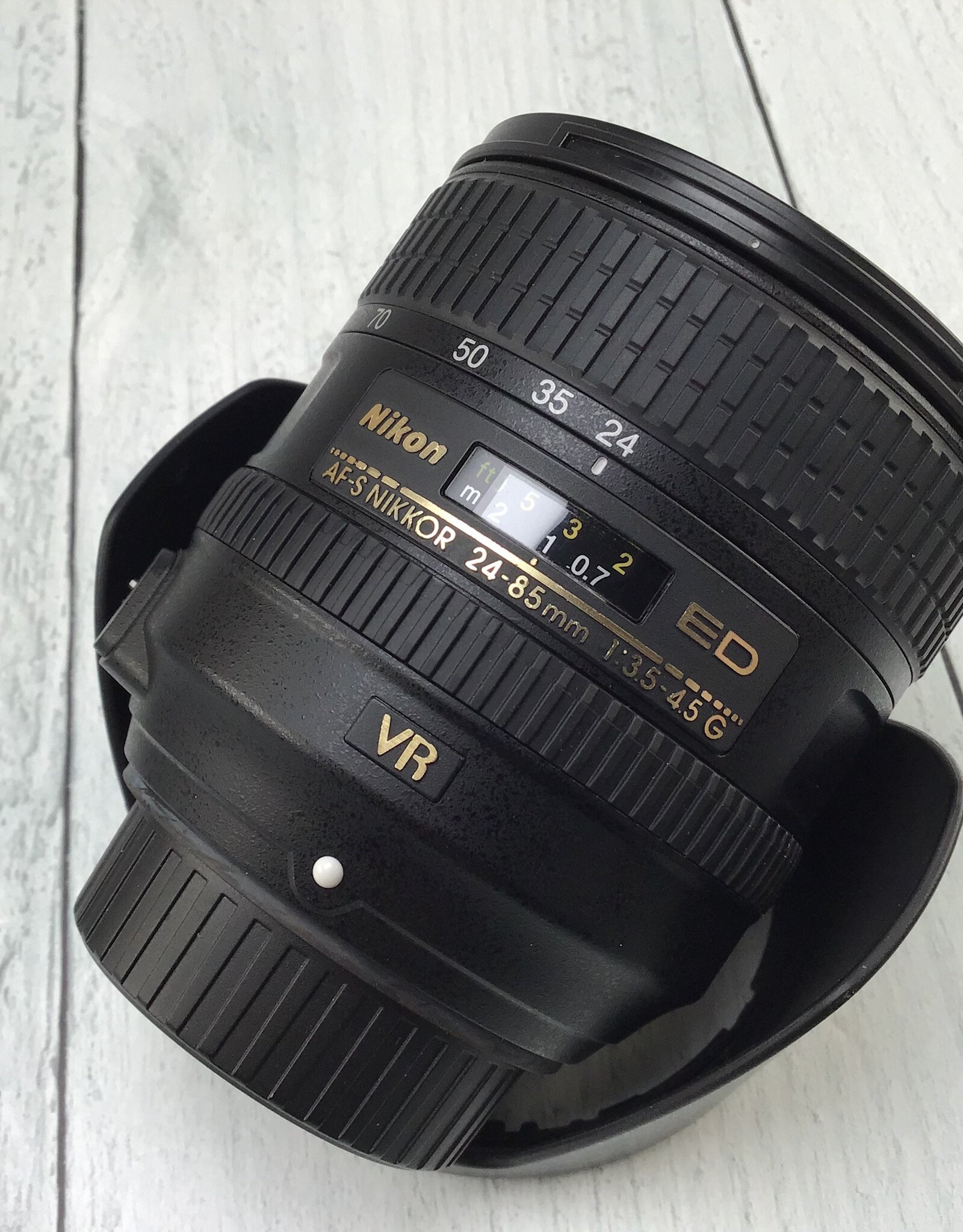 NIKON Nikon AF-S Nikkor 24-85mm f3.5-4.5 G VR Lens in Box Used EX