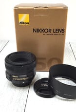 NIKON Nikon AF-S Nikkor 50mm f1.8 G Lens in Box Used EX