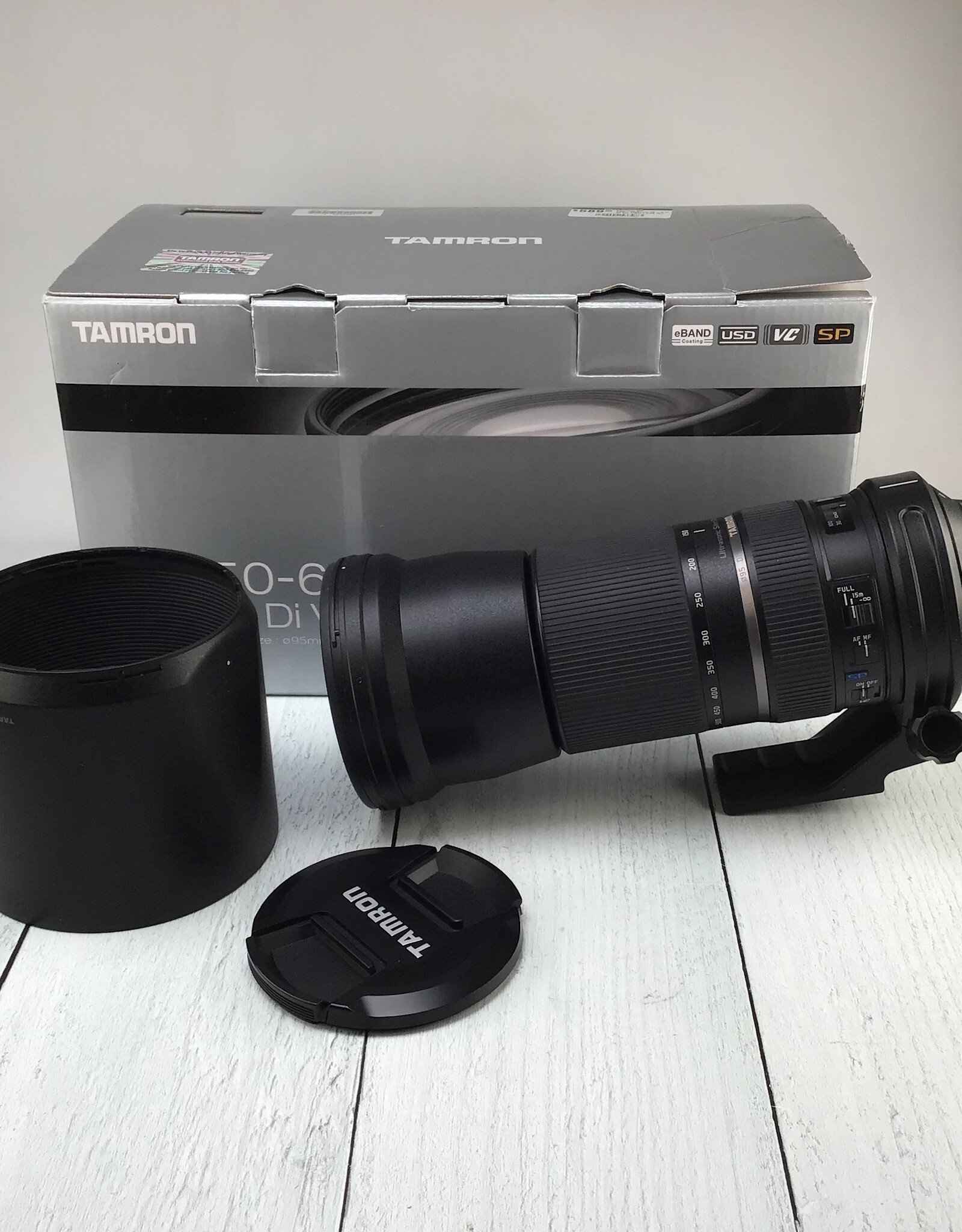 TAMRON Tamron SP 150-600mm f5-6.3 Di VC USD Lens for Nikon in Box Used