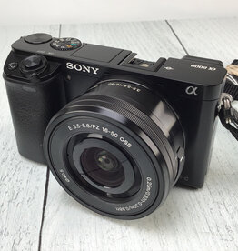 SONY Sony a6000 Camera w/ 16-50mm Used Good