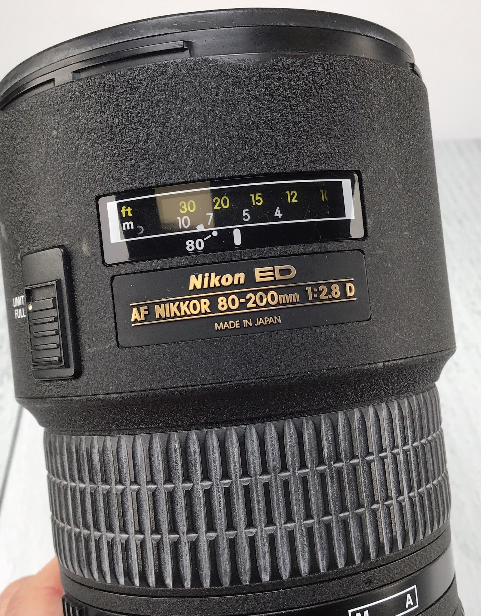 NIKON Nikon ED AF Nikkor 80-200mm f2.8 D Lens Used Fair