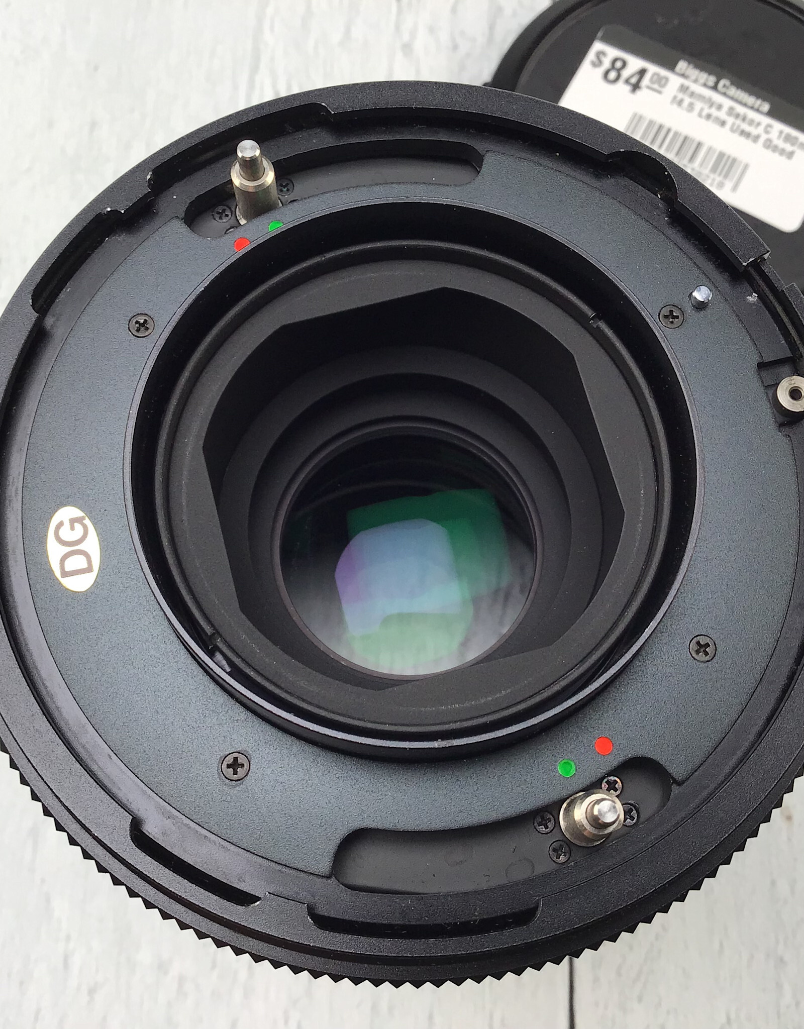 MAMIYA Mamiya Sekor C 180mm f4.5 Lens Used Good