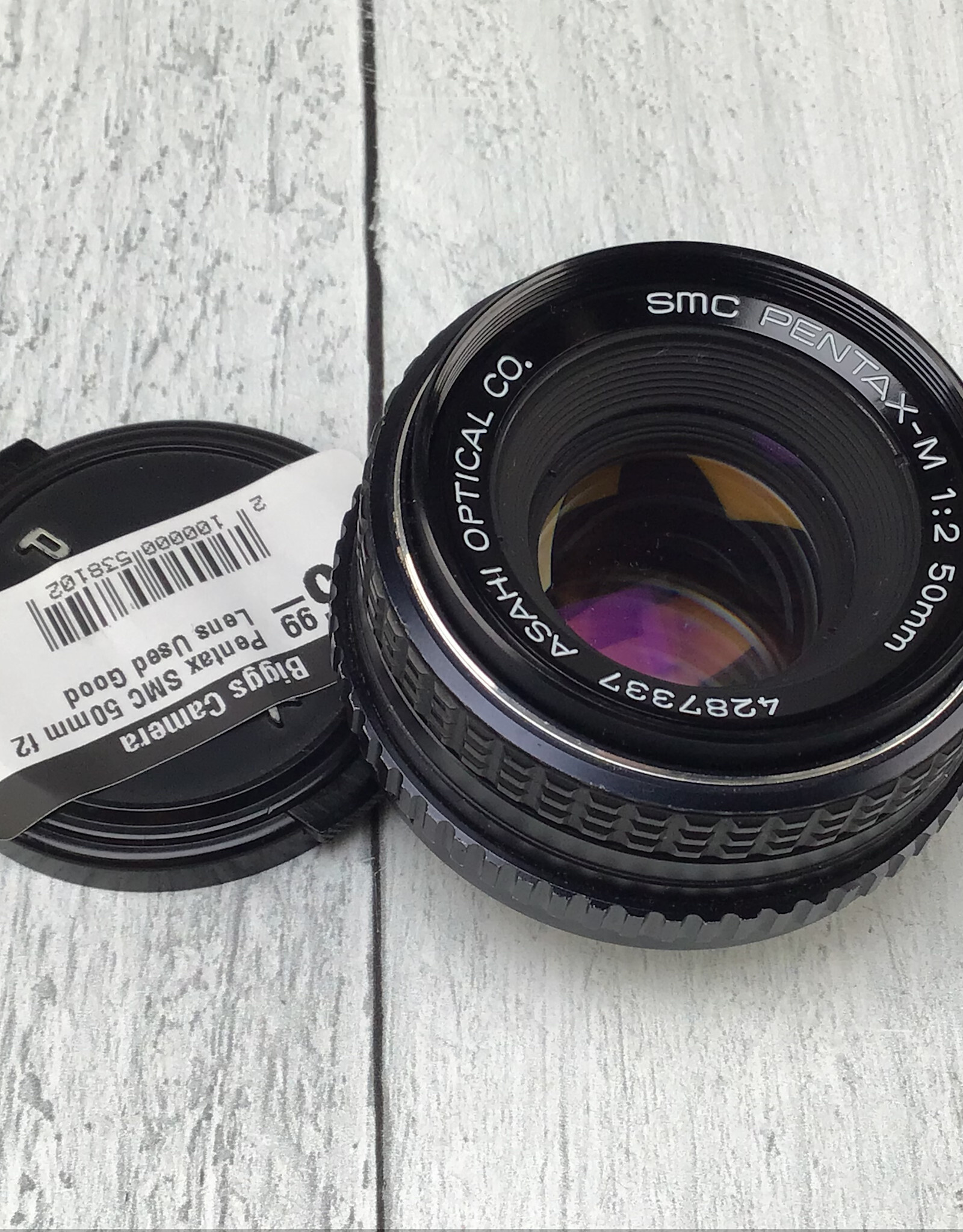 Pentax Pentax SMC 50mm f2 Lens Used Good