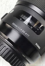 SIGMA Sigma Art 50mm f1.4 DG Lens for Canon EF Used Good