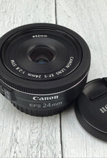 CANON Canon EF-S 24mm f2.8 STM Lens Used Good