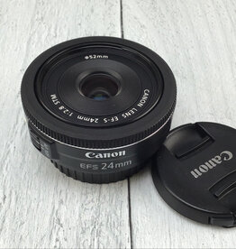 CANON Canon EF-S 24mm f2.8 STM Lens Used Good