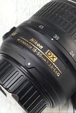 NIKON Nikon AF-S Nikkor 18-55mm f3.5-5.6 G VR Lens Used Good