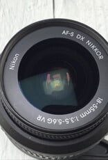 NIKON Nikon AF-S Nikkor 18-55mm f3.5-5.6 G VR Lens Used Good