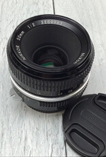 NIKON Nikon Nikkor 50mm f2 Non AI Lens Used Good