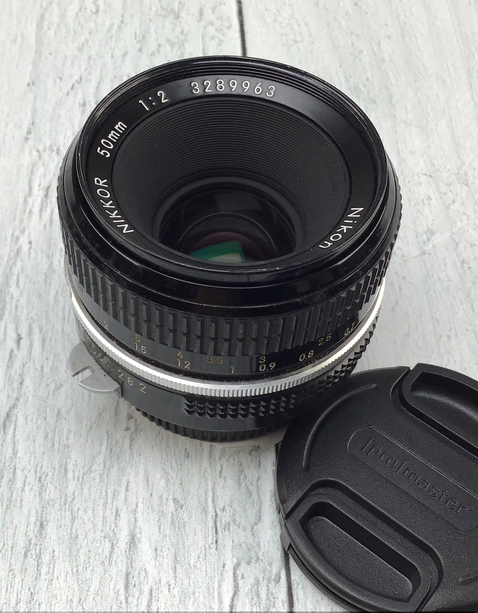 NIKON Nikon Nikkor 50mm f2 Non AI Lens Used Good