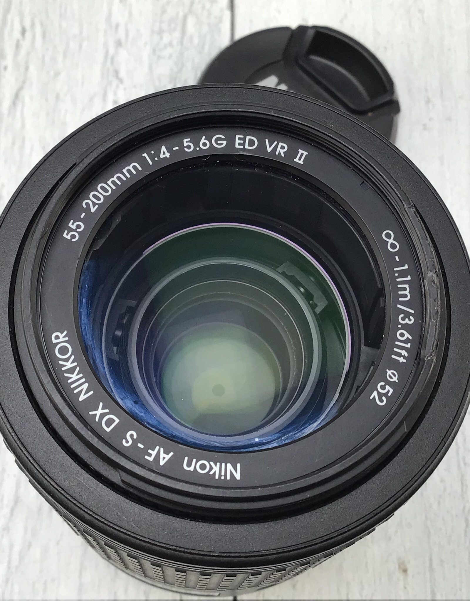 NIKON Nikon AF-S Nikkor 55-200mm f4-5.6 G II VR Lens Used Good