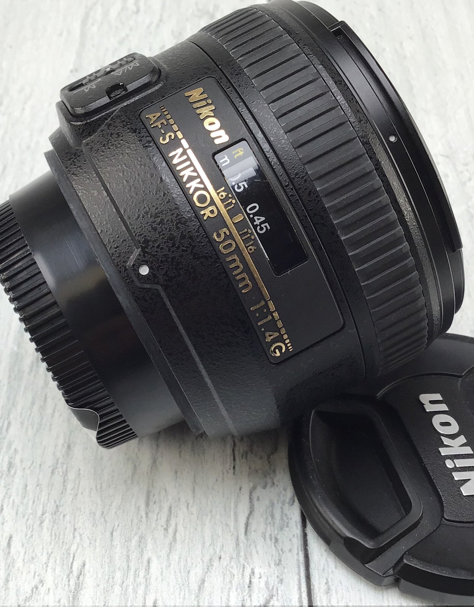 NIKON Nikon AF-S Nikkor 50mm f1.4 G Lens Used Good