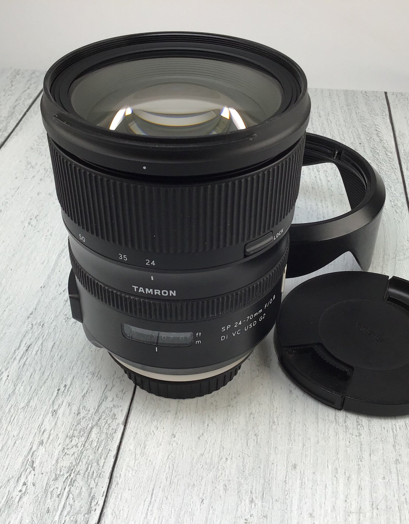 CANON Tamron SP 24-70mm f2.8 Di VC USD G2 Lens for Canon EF Used Good