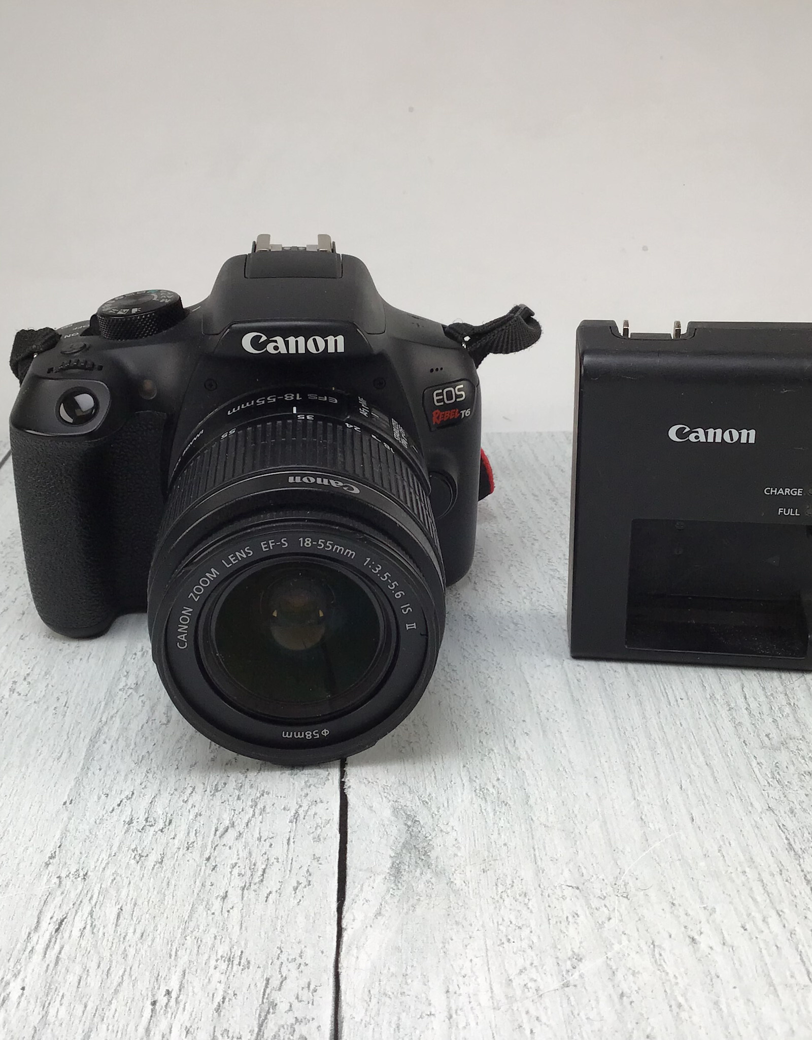 CANON Canon EOS Rebel T6 Camera w/ 18-55mm IS Used Good