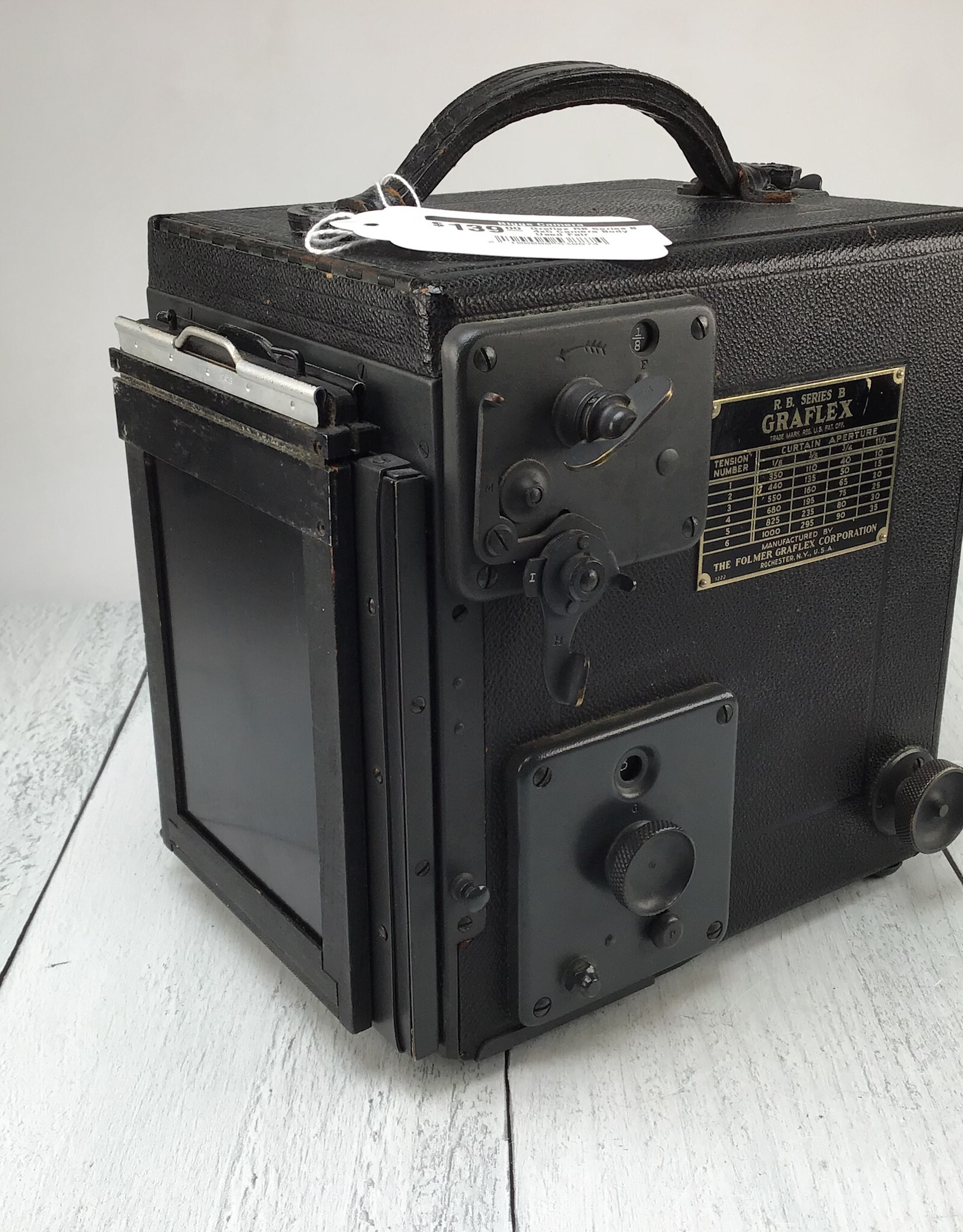 graflex Graflex RB Series B 3.25x4.25 Camera Body Used Fair