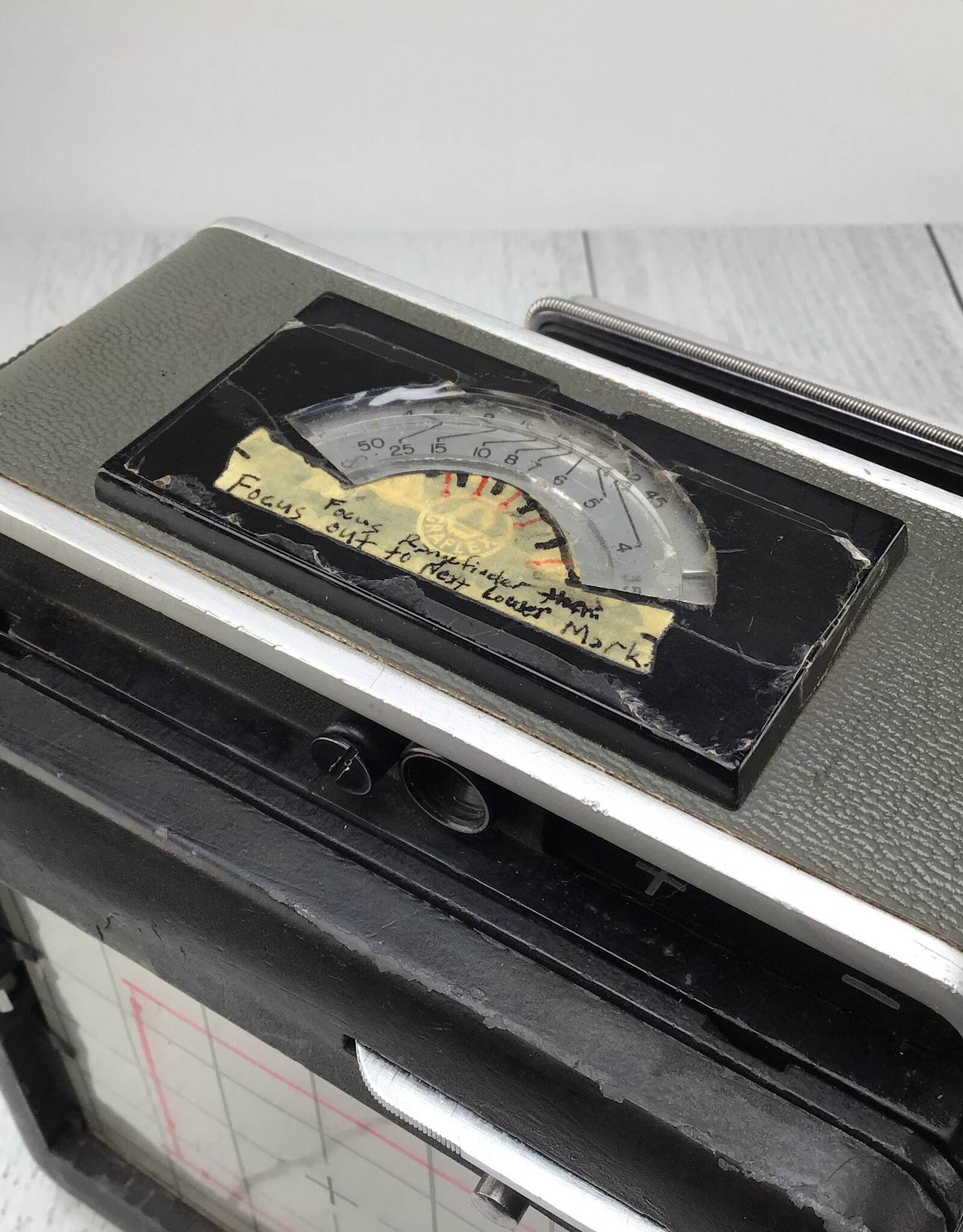 graflex Graflex Super Graphic Camera w/ Raptar 90mm f2.8 Used Fair