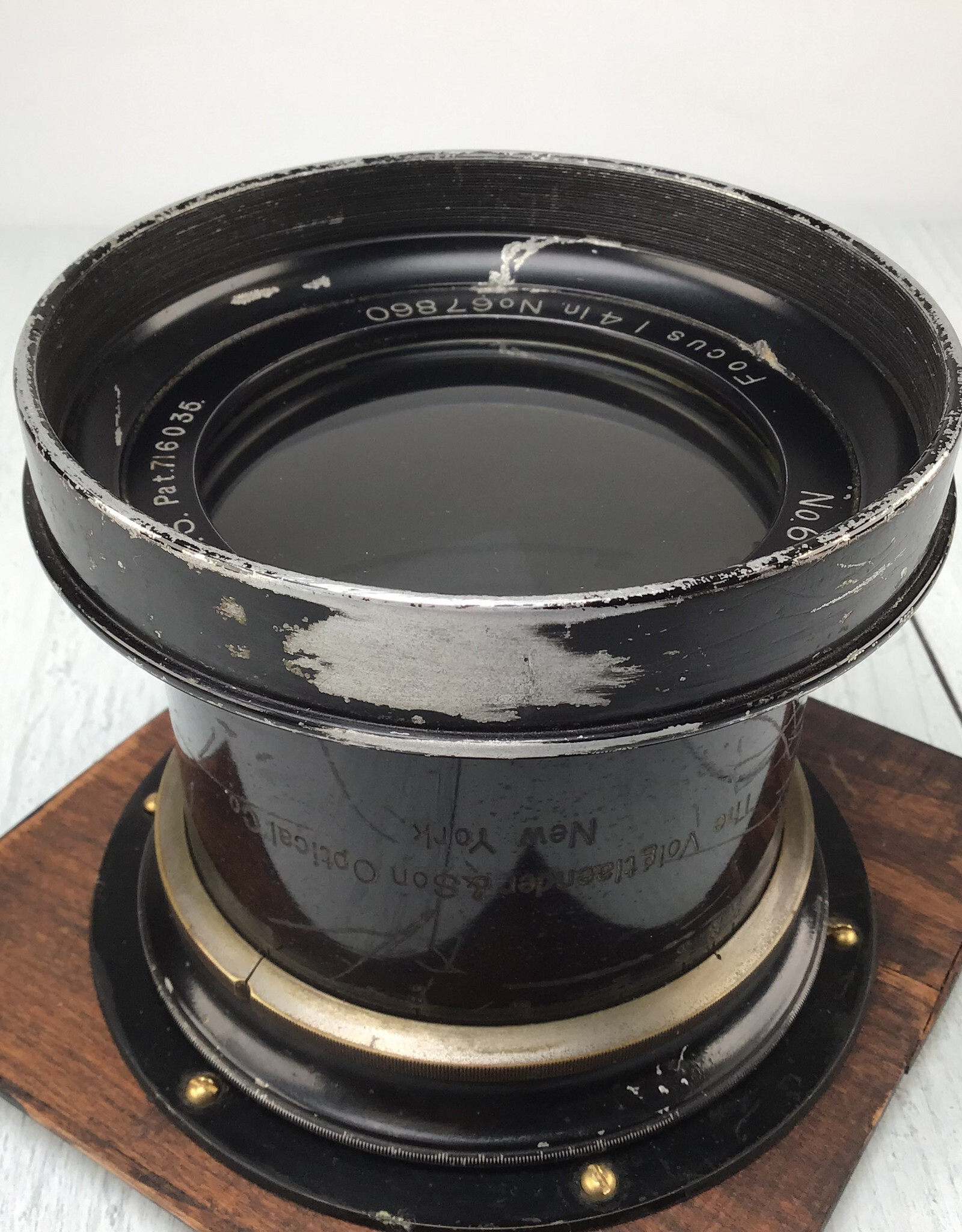 Voigtlander Voigtlander Heliar 14 inch f4.5 Lens w/ Mountin Flange Used Fair