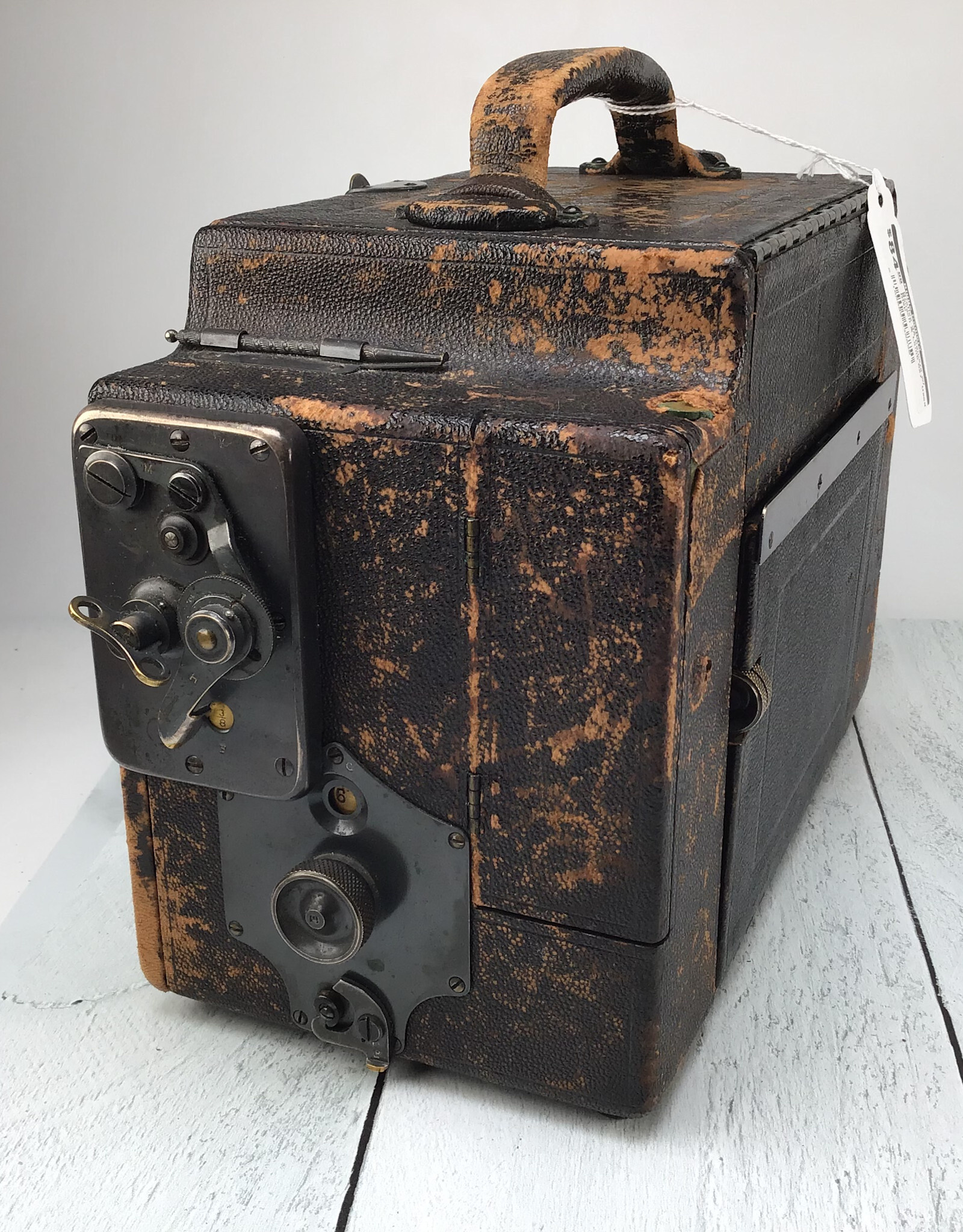 graflex Graflex 3A Camera w/ Bausch & Lomb 5x7  Used Disp