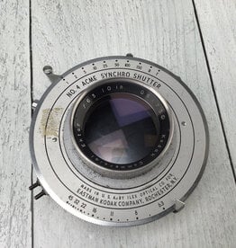Kodak Commercial Ektar 10 Inch f6.3 Lens w/ Mounting Flange Used Fair