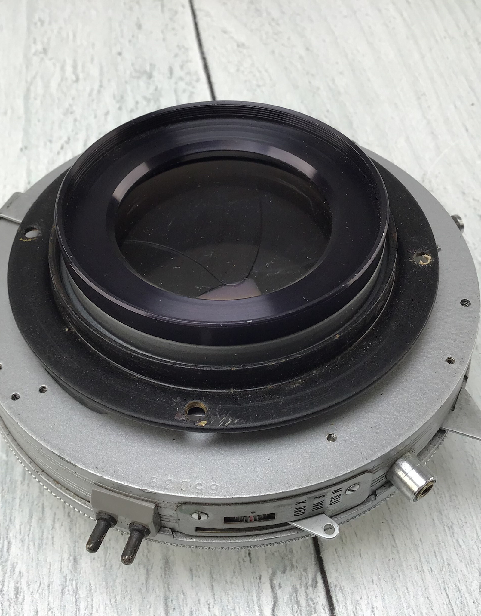 Kodak Commercial Ektar 10 Inch f6.3 Lens w/ Mounting Flange Used Fair
