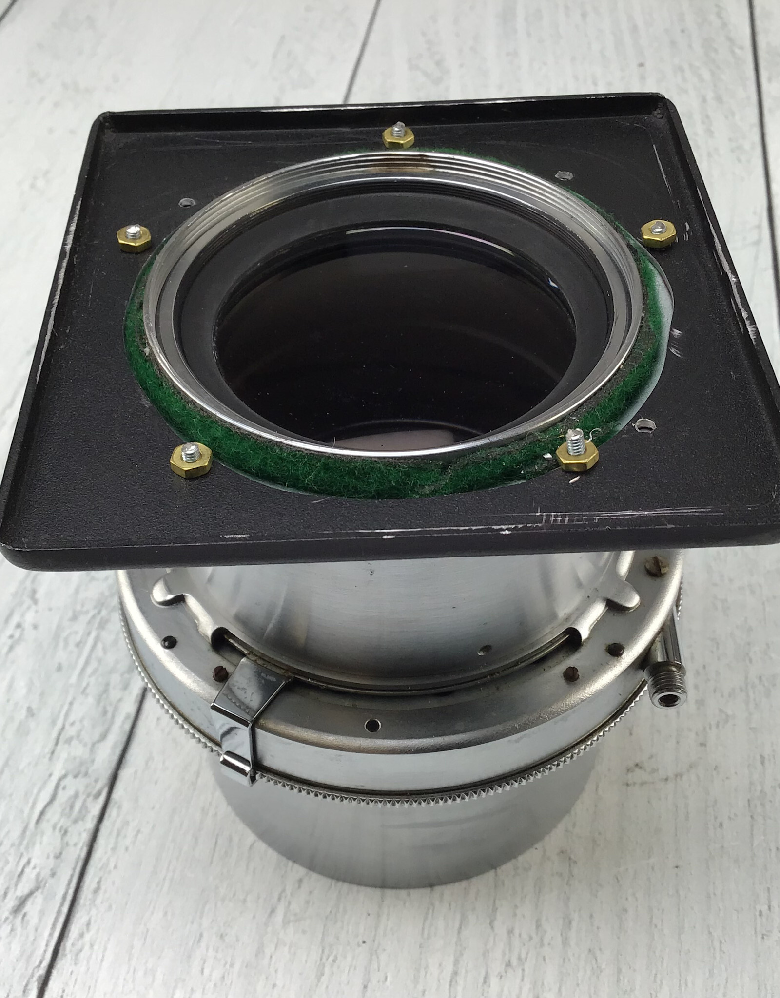 Wollensak Wollensak Veritar 10 Inch 254mm f6 Lens in Alphax Shutter Used Fair