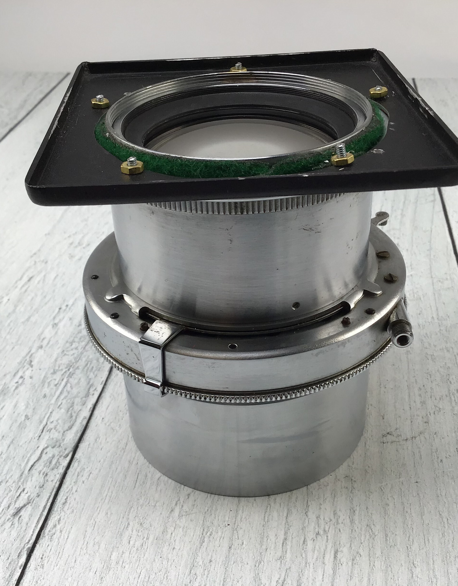 Wollensak Wollensak Veritar 10 Inch 254mm f6 Lens in Alphax Shutter Used Fair