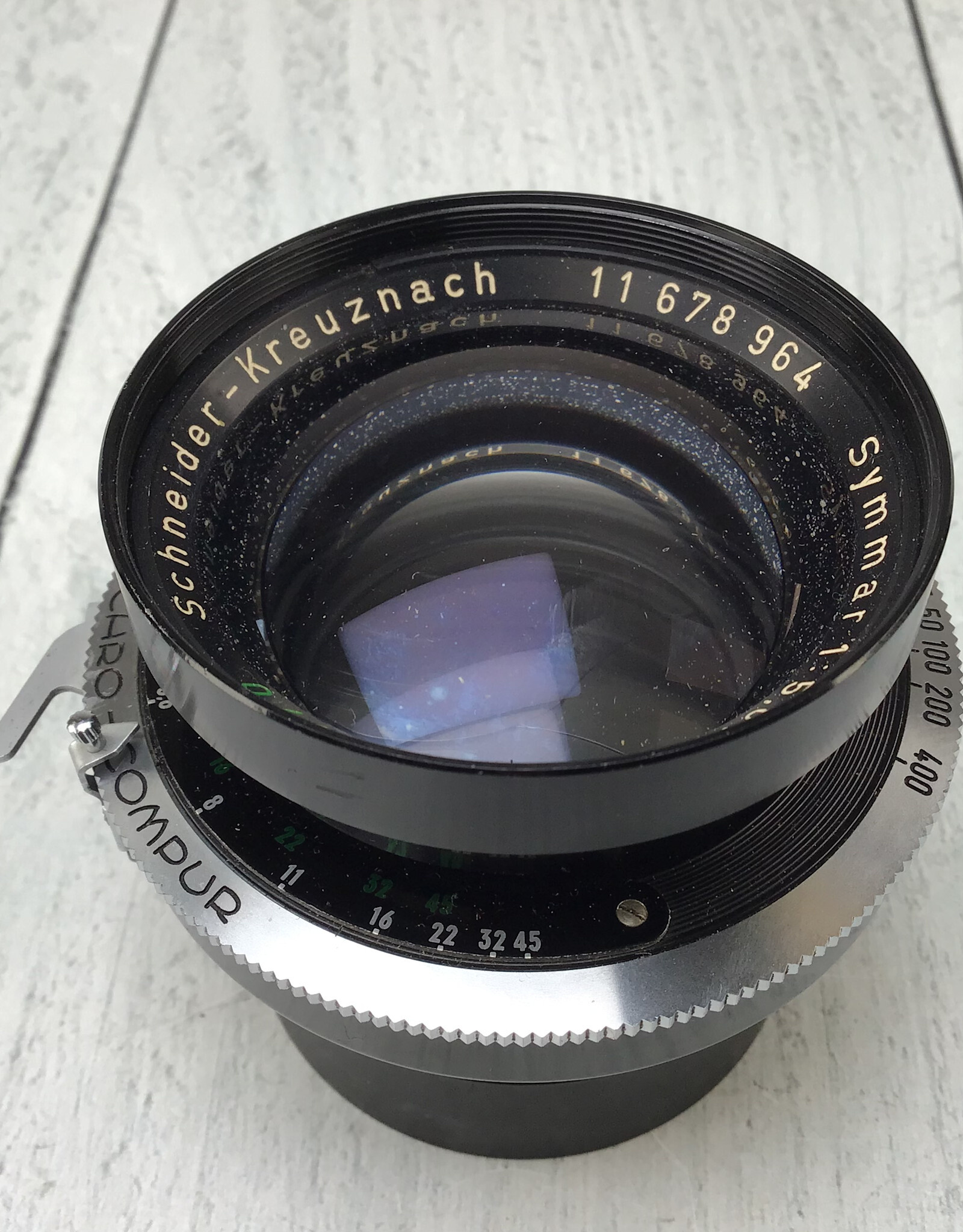 Schneider Schneider Symar 210mm f5.6 Lens Haze Used As IS