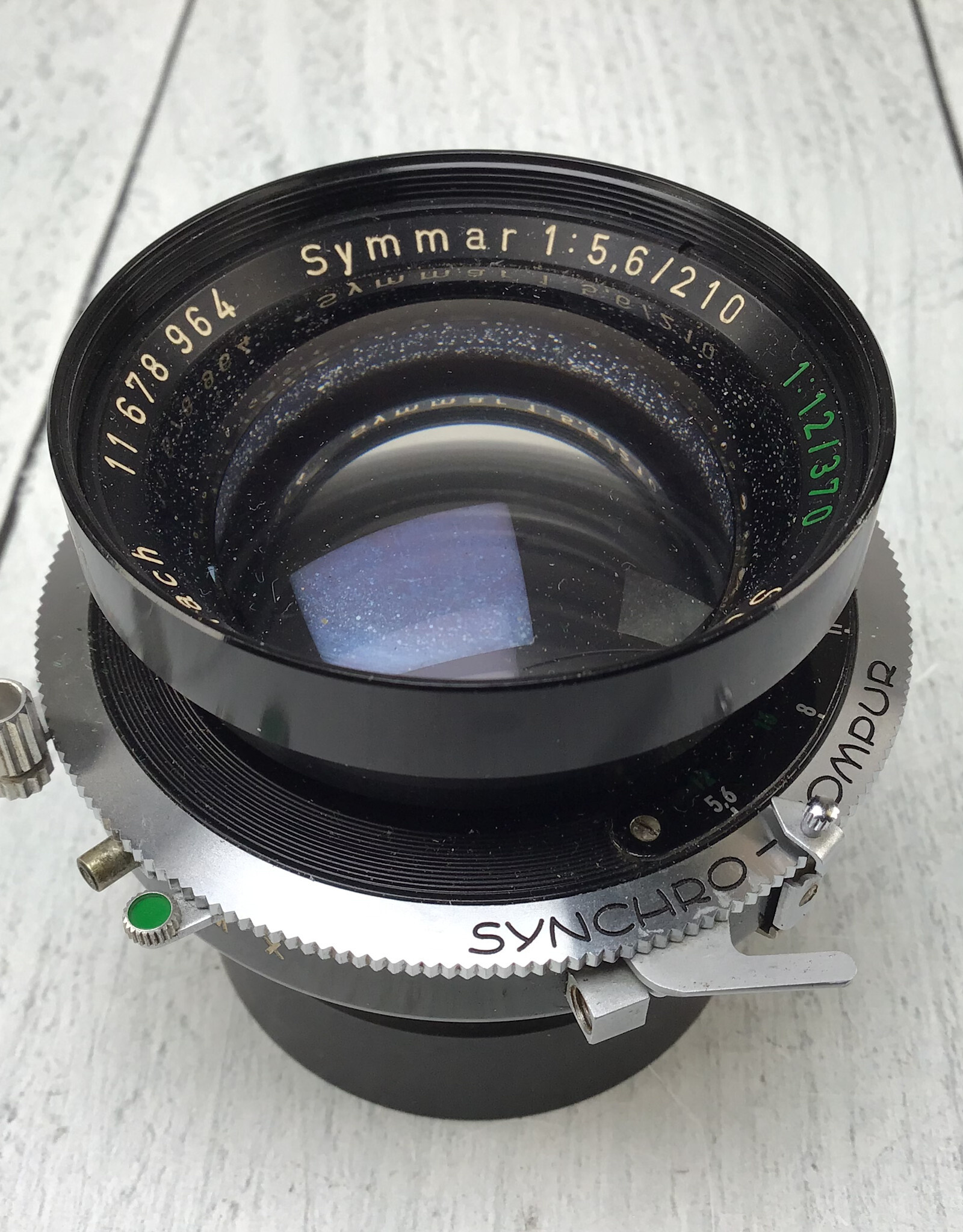 Schneider Schneider Symar 210mm f5.6 Lens Haze Used As IS