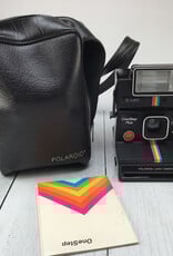 POLAROID Polaroid One Step Plus Camera w/ Q Light Used Good