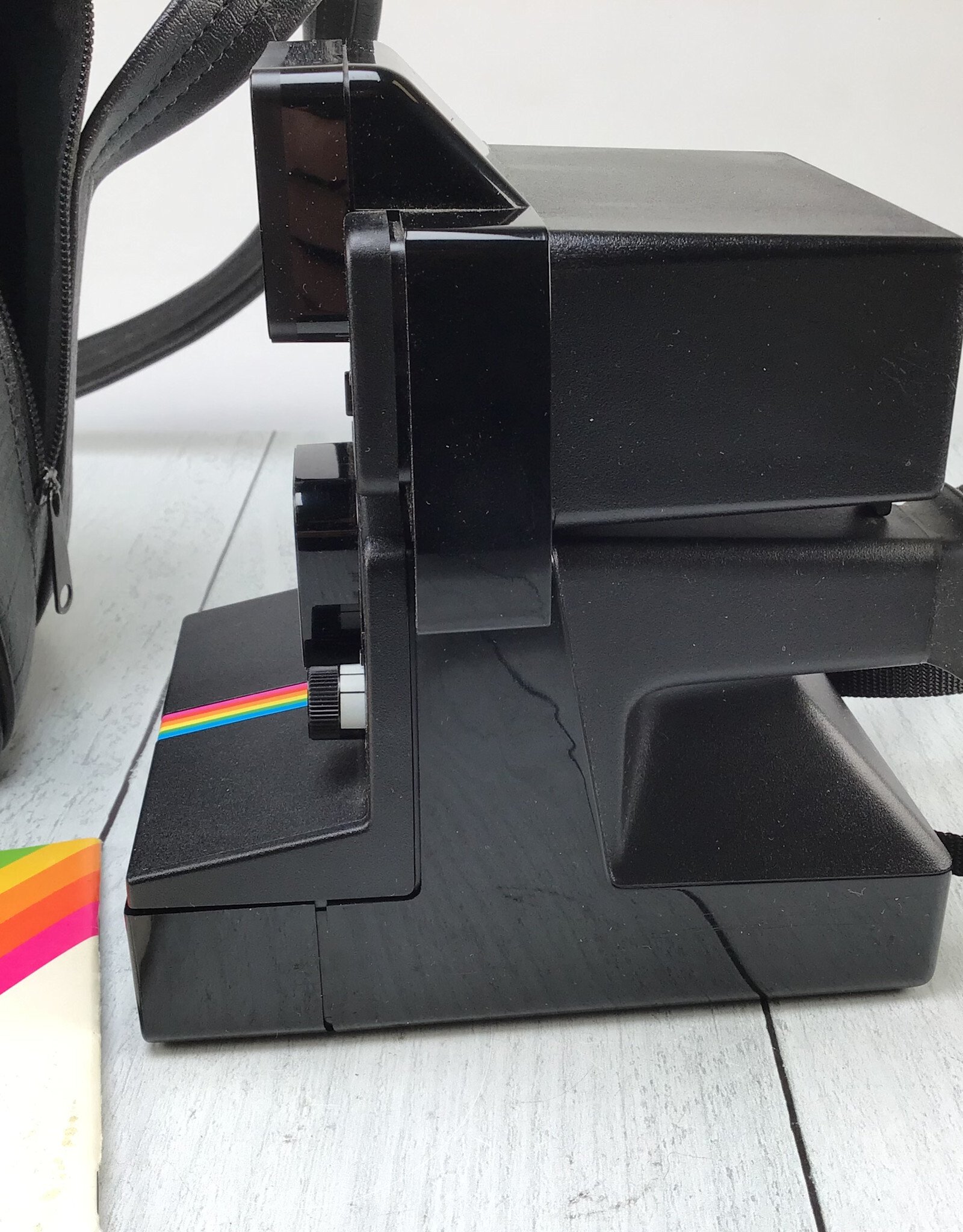 POLAROID Polaroid One Step Plus Camera w/ Q Light Used Good