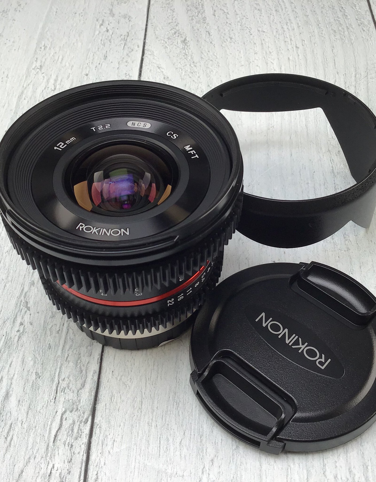ROKINON Rokinon 12mm T2.2 ED AS IF NCS M43 Mount Lens Used EX