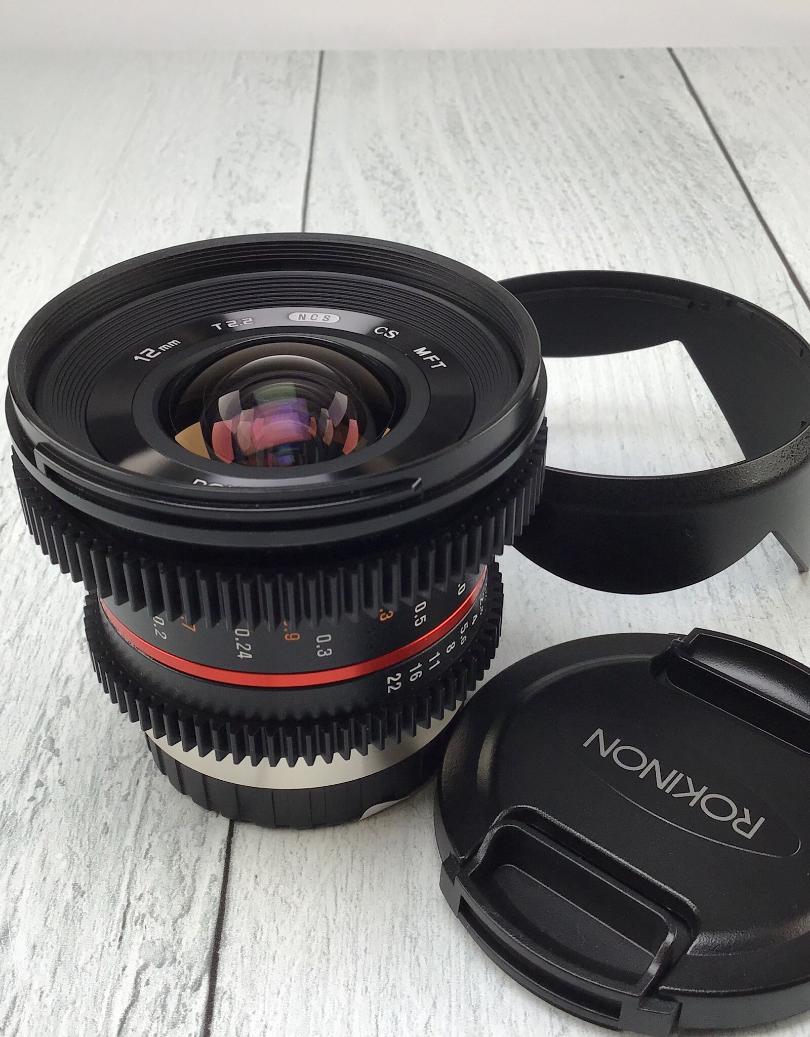 ROKINON Rokinon 12mm T2.2 ED AS IF NCS M43 Mount Lens Used EX