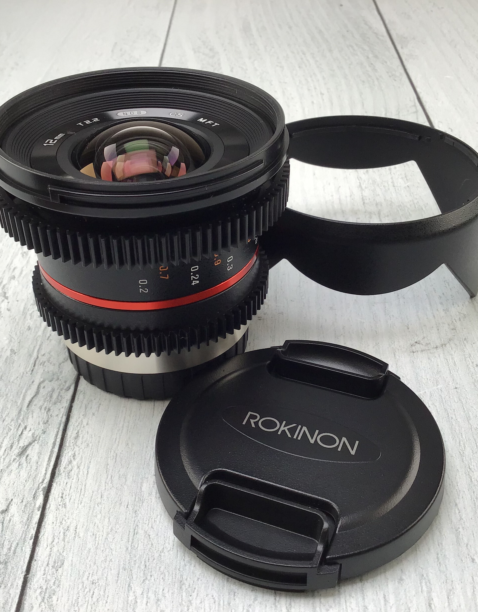 ROKINON Rokinon 12mm T2.2 ED AS IF NCS M43 Mount Lens Used EX