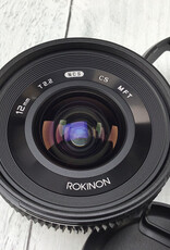 ROKINON Rokinon 12mm T2.2 ED AS IF NCS M43 Mount Lens Used EX