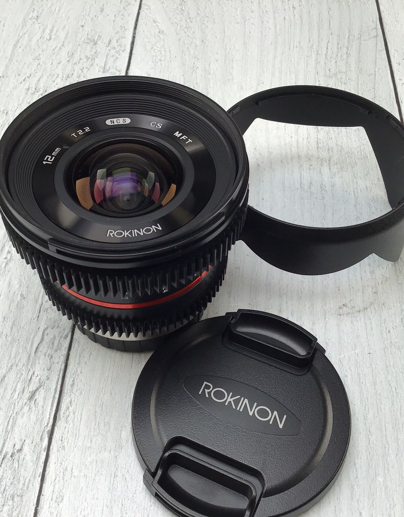 ROKINON Rokinon 12mm T2.2 ED AS IF NCS M43 Mount Lens Used EX