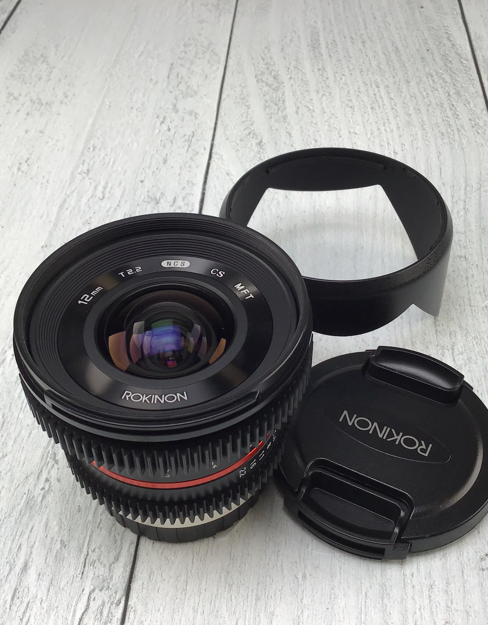 ROKINON Rokinon 12mm T2.2 ED AS IF NCS M43 Mount Lens Used EX