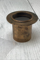 Scovill Waterbury Scovill Brass Lens 9.5" w/ Mounting Flange Used Fair