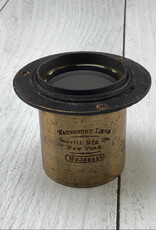 Scovill Waterbury Scovill Brass Lens with Mounting Flange Used Fair