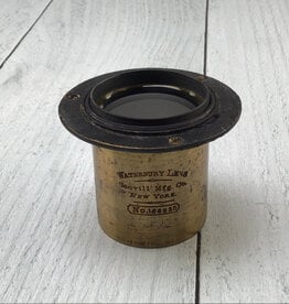 Scovill Waterbury Scovill Brass Lens with Mounting Flange Used Fair