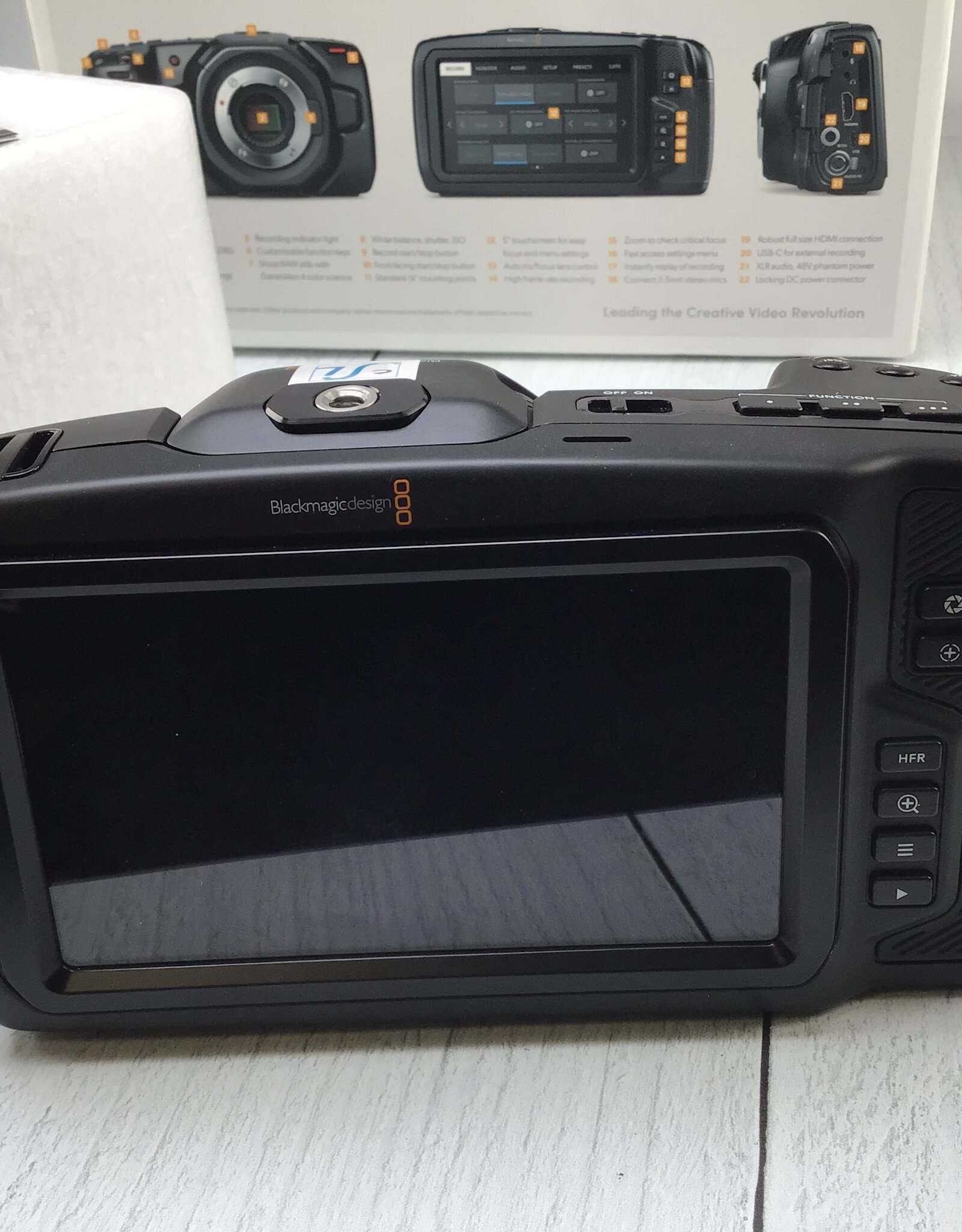 Blackmagic Design Blackmagic Pocket Cinema Camera 4K in Box Used EX