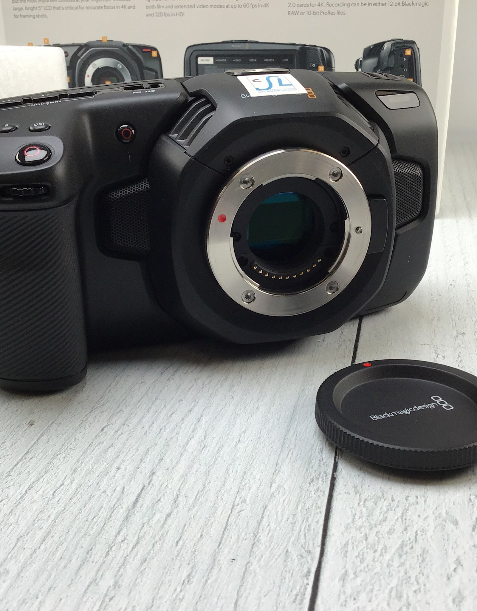 Blackmagic Design Blackmagic Pocket Cinema Camera 4K in Box Used EX