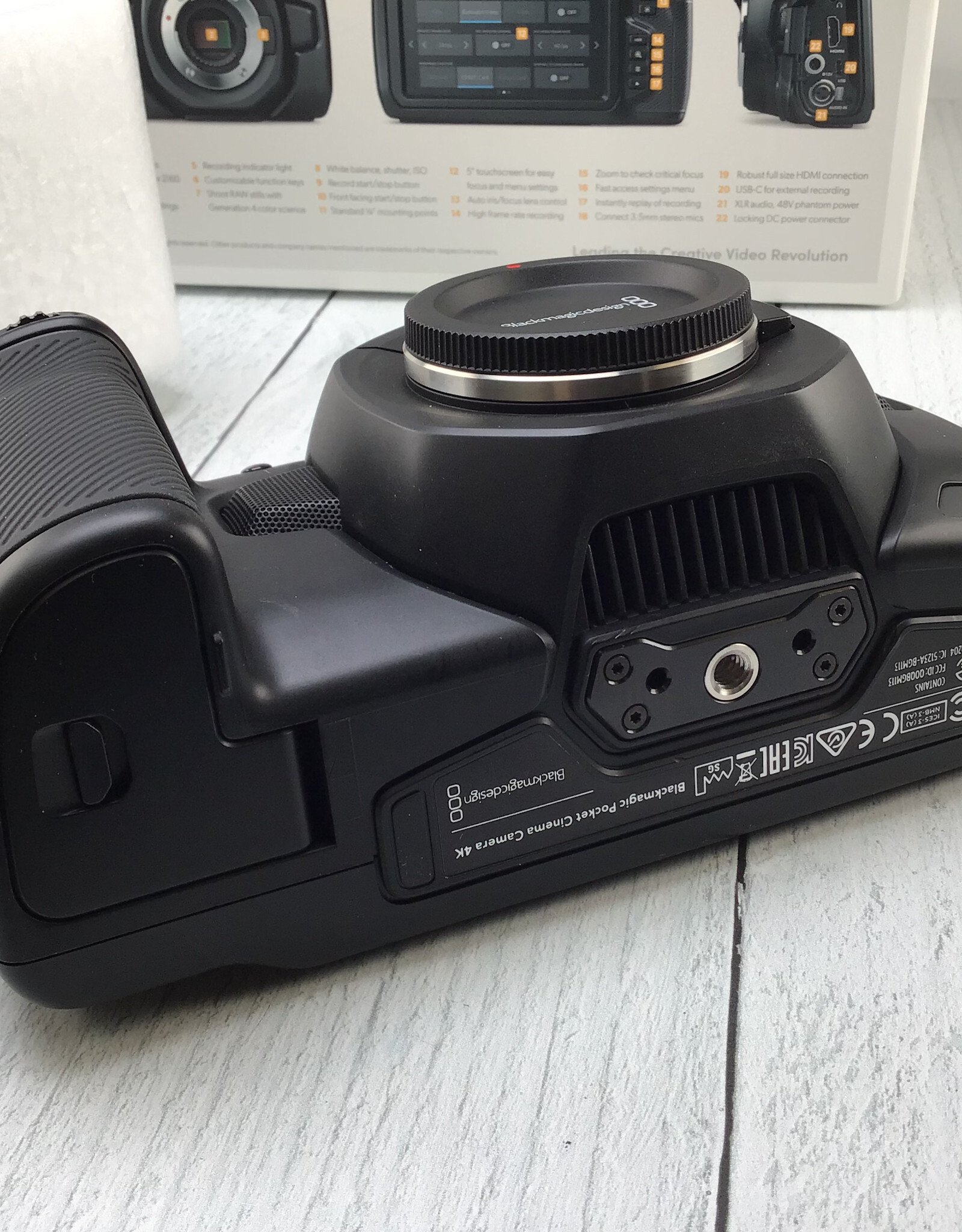 Blackmagic Design Blackmagic Pocket Cinema Camera 4K in Box Used EX