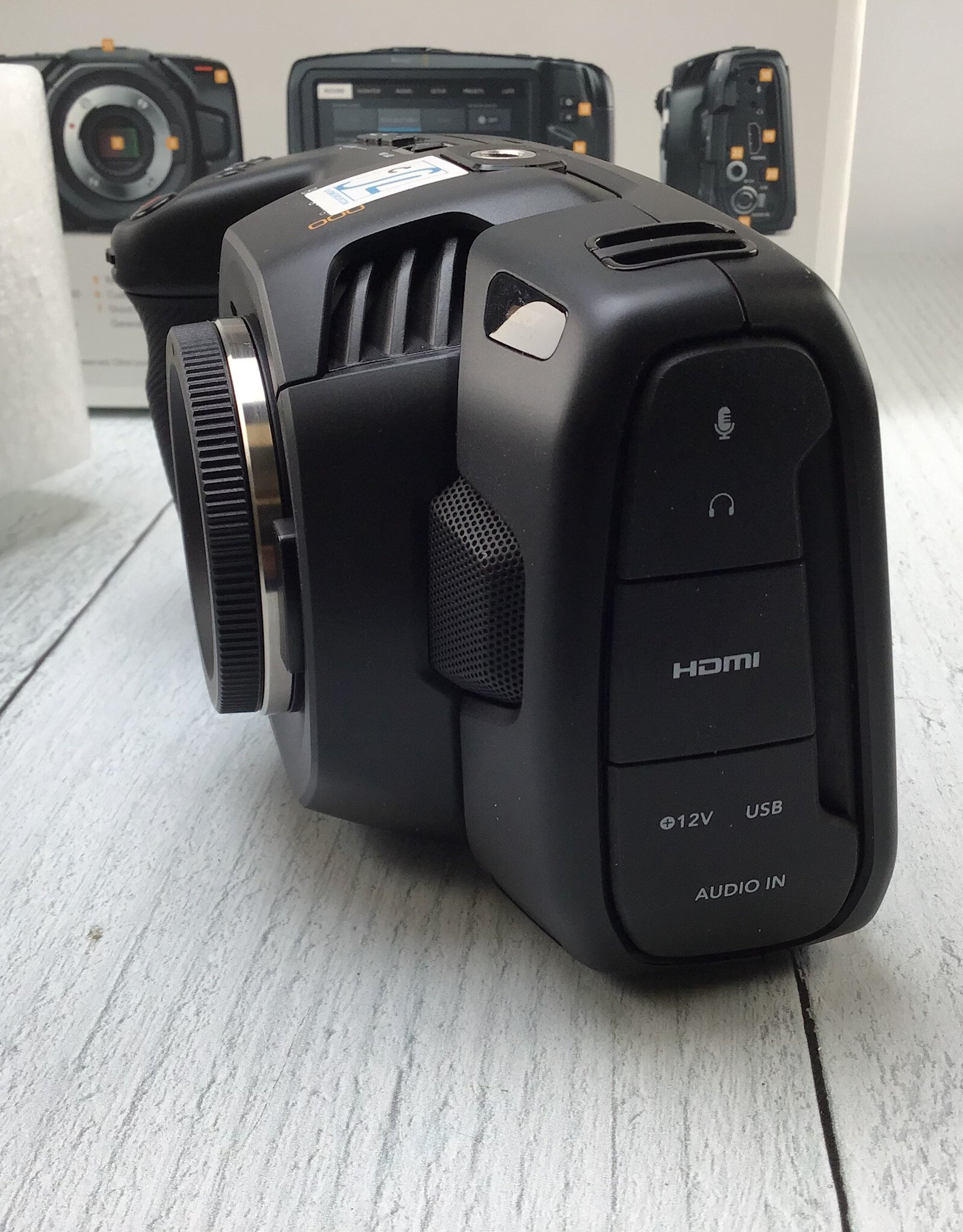 Blackmagic Design Blackmagic Pocket Cinema Camera 4K in Box Used EX